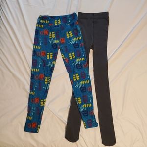 Bundle NWOT lined tights & multicolored leggings
